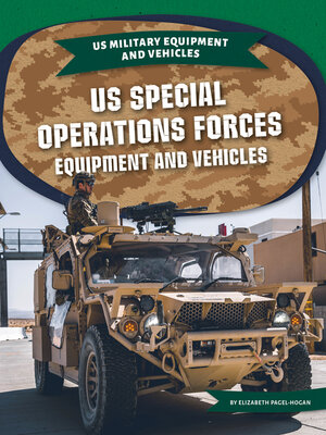 cover image of US Special Operations Forces Equipment and Vehicles